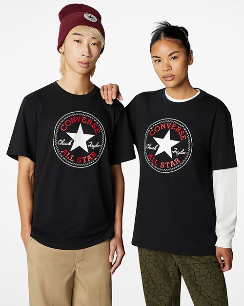 올스타 패치 스탠다드 핏 티셔츠
